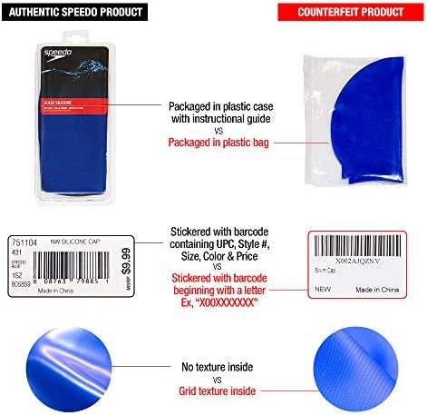 Speedo Elastomeric Solid Silicone Swim Cap