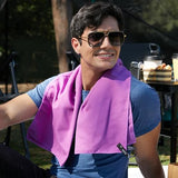 Rainleaf Microfiber Towel Perfect Travel & Gym & Camping Towel. Quick Dry - Super Absorbent - Ultra Compact - Lightweight. Suitable for Trip, Beach, Shower, Backpacking, Pool