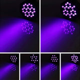 U`King 36LED Black Lights, 72W UV Blacklights Stage Lights with Glow in The Dark Party Supplies by Remote DMX Control for Christmas Blacklight Tapestry Church Birthday Party DJ Bars Nightclubs