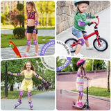 BOSONER Kids/Youth Knee Pad Elbow Pads Guards Protective Gear Set for Roller Skates Cycling BMX Bike Skateboard Inline Skatings Scooter Riding Sports