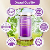 Blueberry Anthocyanins Capsules - Blueberry 10:1 Extract, Premium NAD+ Supplement with Anthocyanin & Lutein for Anti-Aging Support - Eye Vitamins Boosting Vision & Cellular Health, Vegetarian, 60 C