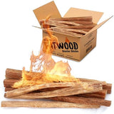 Fatwood Fire Starter Sticks 10 lbs | Premium Resin-Rich Pine Firewood | Fire Stick Ideal for Campfires, Fireplaces, Bonfires | Easy Fire Start with 2 Sticks | Camping Essentials | Comficove