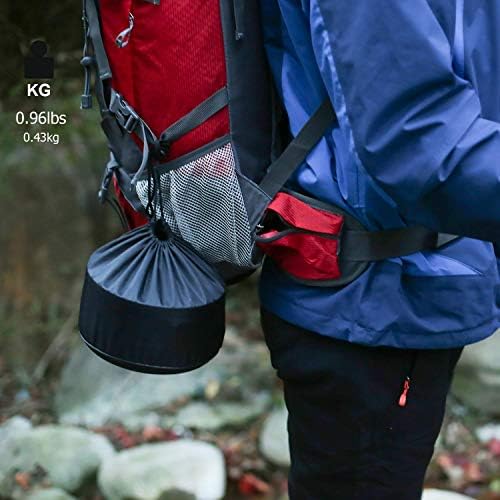 REDCAMP 12/14/15/19 PCS Camping Cookware Mess Kit Camping Gear Campfire Utensils Lightweight Stackable Pot Pan Bowls Soup Spoon with Storage Bag for Camping, Backpacking, Outdoor Cooking, Picnic