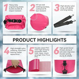 MARCHWAY Floating Waterproof Dry Bag Backpack 5L/10L/20L/30L/40L, Roll Top Sack Keeps Gear Dry for Kayaking, Rafting, Boating, Swimming, Camping, Hiking, Beach, Fishing