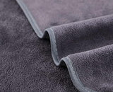 Microfiber Gym Towels Bigger Size Super Soft for Exercise Fitness, Sports, Workout, 380-GSM 15-Inch x 31-Inch Quick-Drying Towels (9 Pack, 3Grey+3Blue+3Purple)