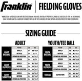 Franklin Sports Youth Teeball Glove - 9.0 Inch Neo-Grip Synthetic Leather Fielding Glove - Left & Right Handed Ready To Play with Ball