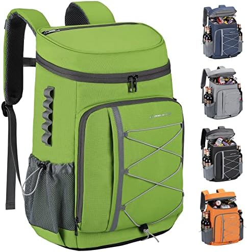 Maelstrom Cooler Backpack - 35/50 Can Insulated Soft Cooler Lunch Bag for Camping, Beach, Hiking & Shopping