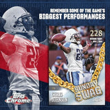 2024 Topps Chrome Football Cards Factory Sealed Value Box