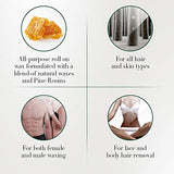 Clean + Easy Roll On Wax Kit (120V) - Complete Waxing Face and Body Hair Removal, Wax Roller Kit for Flawless Skin, Top Pick for Estheticians