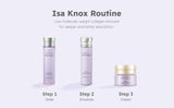 ISA KNOX AGE FOCUS VITAL COLLAGEN SKINCARE GIFT SET (370ml / 12.51 Fl Oz) - Korean Luxury Premium High-end Skin Toner, Emulsion Lotion, Cream by LG BEAUTY. Hydrolyzed Collagen,