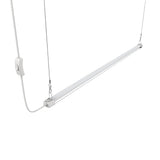 APICDOM LED Grow Light 4FT Full Spectrum Compact Linkable Lighting Fixture for Indoor Greenhouse Year Round Plant Seedlings, Essential Grow Slim Hanging Suspended Strip