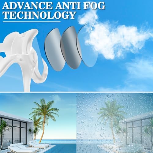 WIN.MAX Polarized Swimming Goggles Swim Pool Goggles Anti Fog Anti UV No Leakage Clear Vision for Men Women Adults Teenagers