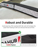 Abahub Soft Roof Rack Pads for Surfboard, SUP, Kayak, Canoe, Heavy Duty Universal Car Roof Racks System for Padle Boards, Compatible with SUVs, Sedans, Hatchbacks, 2-Door or 4-Door Cars