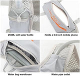 INOXTO Running Hydration Vest Backpack,Lightweight Insulated Pack with 1.5L Water Bladder Bag Daypack for Hiking Trail Running Cycling Race Marathon for Women Men