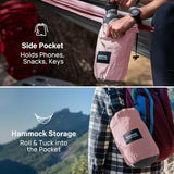 Kootek Camping Hammock 400 lbs Capacity, Portable Hammocks with Tree Straps & Attached Carry Bag, Camping Essentials Gear, Perfect for Outside Indoor Hiking Beach Backpack Travel