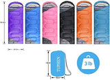 tuphen- Sleeping Bags for Adults Kids Boys Girls Backpacking Hiking Camping Microfiber Liner, Cold Warm Weather 4 Seasons Indoor Outdoor Use, Lightweight & Waterproof