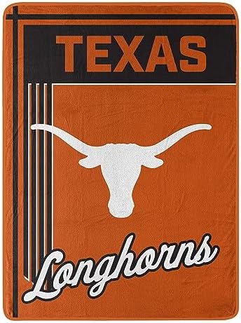 NORTHWEST NCAA Officially Licensed Texas Longhorns 46" x 60" Microfiber Throw Blanket