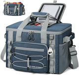 Maelstrom Soft Sided Cooler Bag, 30/40 Can Collapsible Insulated Ice Chest, Large Leakproof Camping & Travel Cooler for Kayaking & Beach