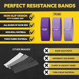 Fabric Resistance Bands for Legs - Workout Bands Resistance Bands for Men and Women - Booty Bands for Working Out - Exercise Bands Resistance Bands Set - Elastic Bands for Exercise