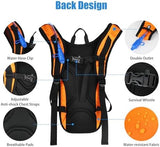 Zavothy Hydration Backpack with 2L Hydration Bladder Water Backpack for Hiking Hydration Pack for Running Cycling Hiking