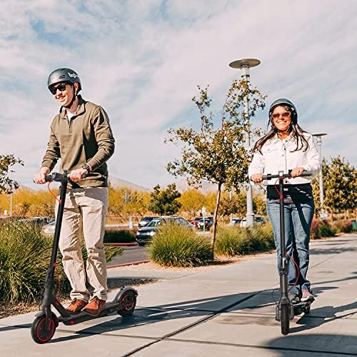 VOLPAM Electric Scooter, 350W/500W, 8.5"/10" Tires, 12/21/28 Miles Range, 16/19/22Mph, Folding E-Scooter with Dual Braking