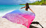 Beach Blanket Waterproof Sandproof Beach Mat 79" X 83" /10'x9'for 2-8 Adults Quick Drying Outdoor Picnic Mat Beach Accessories for Travel, Camping, Hiking