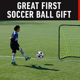 Franklin Sports Soccer Balls - Youth & Adult - Sizes 3, 4 & 5 - Single & Bulk Packs - Black & White