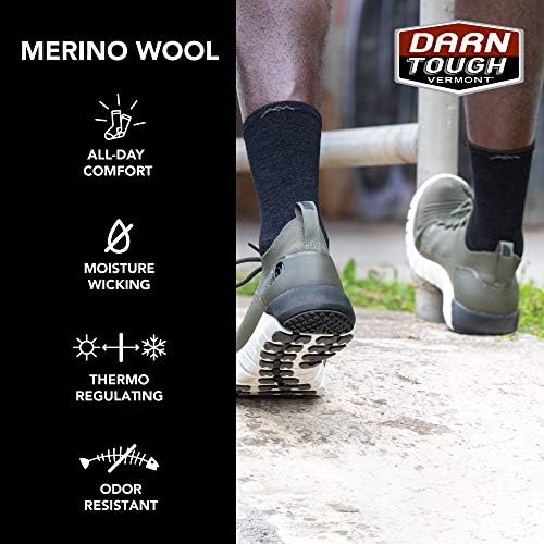 Darn Tough Men's Pacer Micro Crew Ultra-Lightweight With Cushion Sock (Style 1041) -