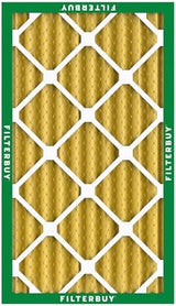 Filterbuy 16x25x4 Air Filter MERV 11 Allergen Defense (4-Pack), Pleated HVAC AC Furnace Air Filters Replacement (Actual Size: 15.50 x 24.50 x 3.63 Inches)