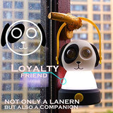Outdoor Equipment LED Camping Lantern & Headlamp Set for Kids, FANT.LUX Battery Powered Night Light for Emergency, Hurricane, Lightweight Tent Lamp - Owl (Dog Set)