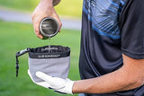 Golf Club and Golf Ball Cleaning Bag, Waterproof Clean Face Technology Liner, Detachable Clip, Machine Washable, Cleans Club Grooves, Dry Exterior (Neoprene or Microfiber Option Available)