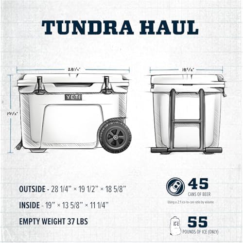 YETI Tundra Haul Wheeled Hard Cooler