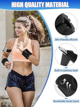 Wrist Ankle Weights Set of 2(1 lb/2 lbs Each) Adjustable Weights Training Intensity for Strength Training Walking Running Yoga Pilates Jogging for Women Men