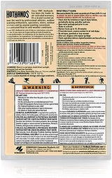 HotHands Body & Hand Super Warmers - Long Lasting Safe Natural Odorless Air Activated Warmers - Up to 18 Hours of Heat - 40 Individual Warmers