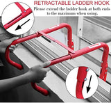 Hausse Retractable 2 Story Fire Escape Ladder, 13 Feet