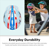 Schwinn Classic Toddler and Baby Bike Helmet for Boys and Girls, Dial Fit Adjustment and Full Range Padding, Extended Lower Shell