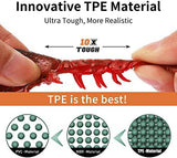 TRUSCEND Pre-rigged Fishing Jig Lures for Freshwater and Saltwater, Innovative Super Durable TPE Bass Lures, Lifelike Shrimp Crayfish Swimbait, Weedless Lure for Crappie Trout Walleye, Keep Separately