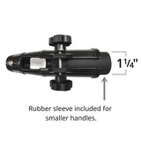 Ironwood Pacific HelmsMate Tiller Extension Handle TE | 18"-24" Extendable w/Extra Sleeve