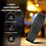 Lightweight Polypropylene Webbing - Poly Strapping for Outdoor DIY Gear Repair, Pet Collars, Crafts – 1 Inch by 10, 25, or 50 Yards, Over 20 Colors