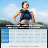 ZELUS Weighted Vest, 6lb/8lb/12lb/16lb/20lb/25lb/30lb Weight Vest with Reflective Stripe for Workout, Strength Training, Running, Fitness, Muscle Building, Weight Loss, Weightlifting