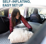LOSTHORIZON Camping Air Mattress with Foam for Tesla, Self Inflating Sleeping Pad with Air Pump, 4.5" Thick, R-Value 13, Model Y