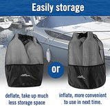 Affordura Boat Fender 4 Pack Boat Bumpers Fenders with 4 Ropes, Boat Bumpers for Pontoon Boat Fenders Inflatable