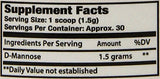 Cleartract D-Mannose Formula Powder, 50 Gram