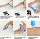 Snake Bite Kit, Bee Sting Kit, Emergency First Aid Supplies, Venom Extractor Suction Pump, Bite and Sting First Aid for Hiking, Backpacking and Camping