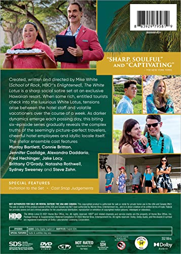 White Lotus: The Complete First Season (DVD)