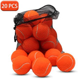Tennis Balls, 20 Pack Training Tennis Balls,High Elasticity Practice Tennis for Beginner, Exercise Playing Balls for Pet Dog