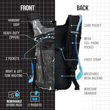 Sojourner Rave Hydration Pack - Hydration Backpack - Hydropack with 2L Bladder - Water Backpack for Festivals, Hiking, Running, Biking and More