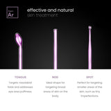 NuDerma Professional Skin Therapy Wand - Portable Skin Therapy Machine with 6 Neon & Argon Wands – Boost Your Skin – Clear Firm & Tighten