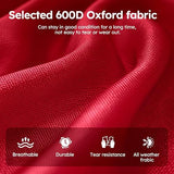 ALPHA CAMP Camp Chairs with Shade Canopy Chair Folding Camping Recliner Support 350 LBS