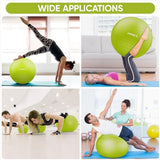 APEXUP Yoga & Pilates Ball - Anti Slip Heavy Duty Gym Ball for Fitness, Balance & Core Workout